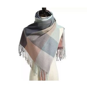Excellent for Gift 🎁 
Plaid Tartan Cashmere Scarf  Soft Check Tassel Scarves